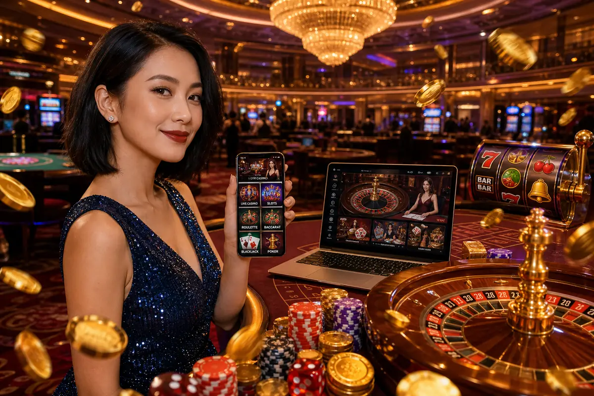 atas88 Casino meja live dealer baccarat